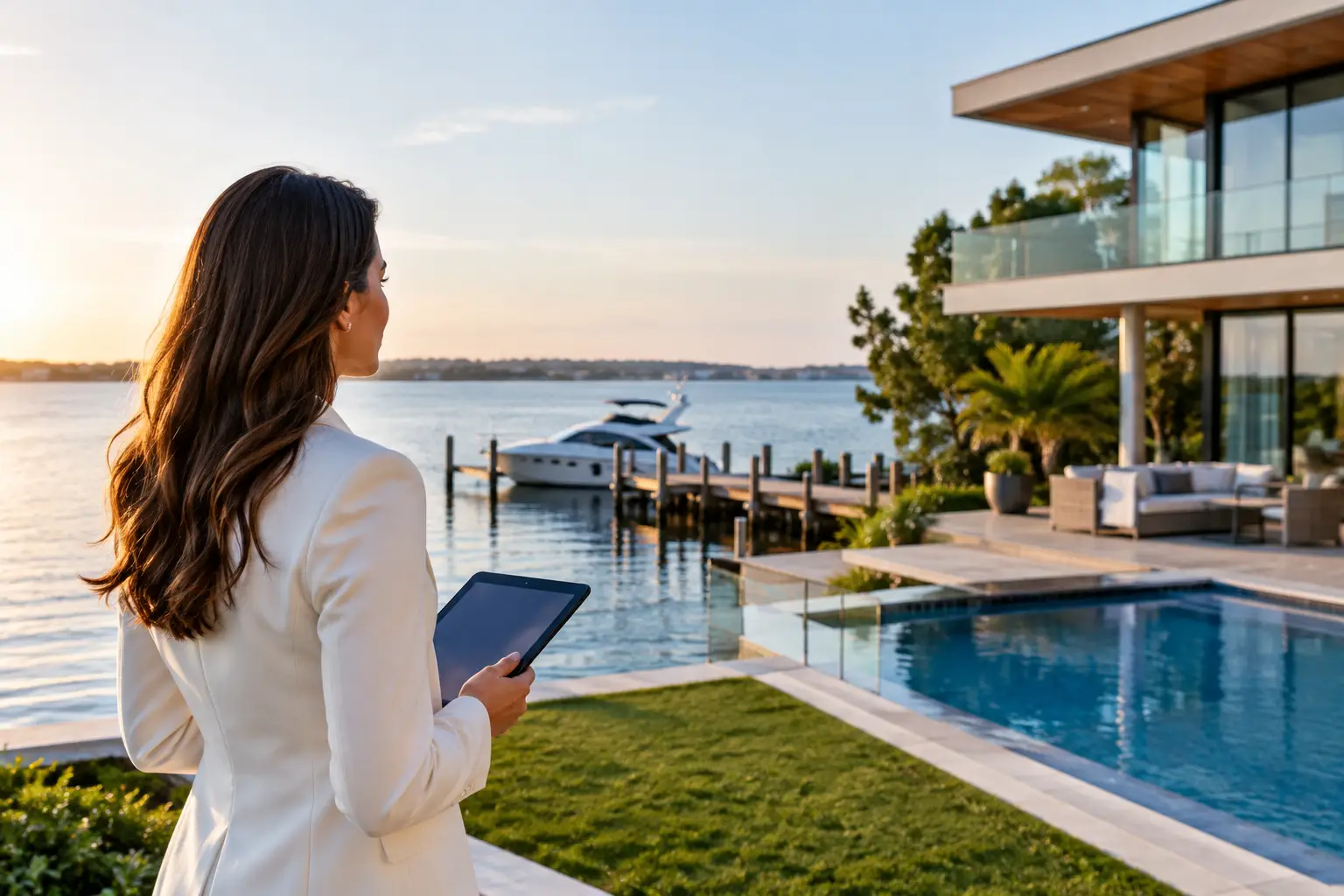 How to Market Waterfront Estates With Precision